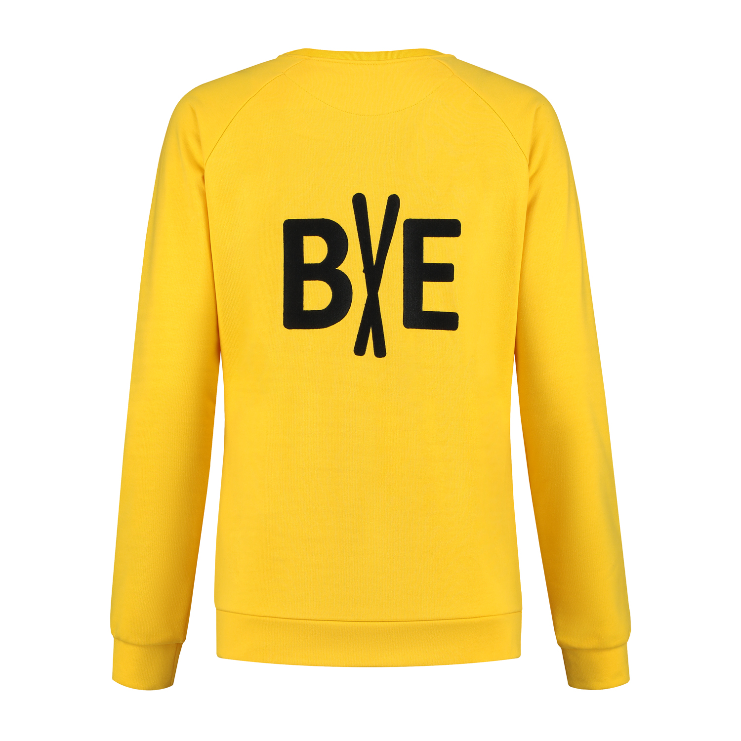 Sweater Greetings Giallo Kou Sportswear Dames Sweater LOVE Kou Sportswear