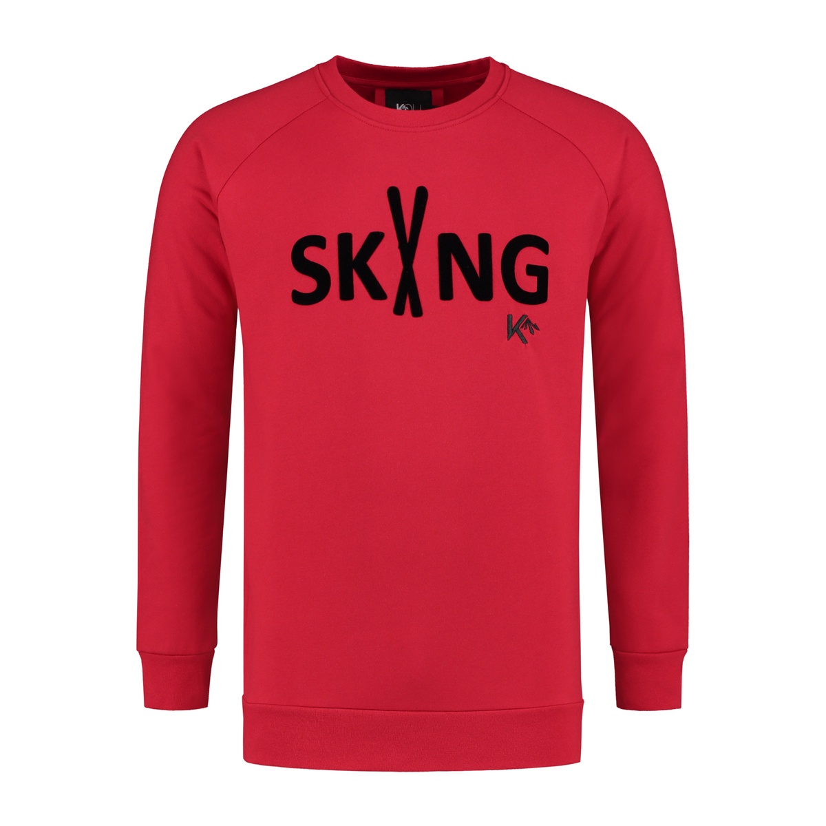 Heren Sweater Skiing Rosso Kou Sportswear Heren Sweater Skiing Rosso Kou Sportswear