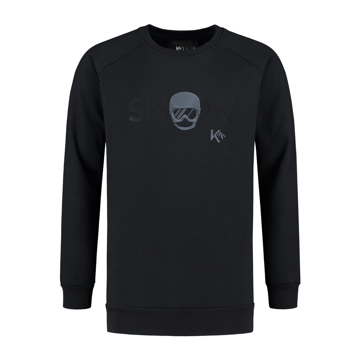 Heren Sweater Snow Black Kou Sportswear Heren Sweater Skiing Greymel Kou Sportswear