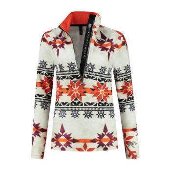 ski pully nordic print